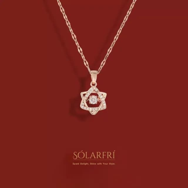 【SOLARFRi】品牌經典項鍊｜親膚女士項鏈可調鍊圍大小 附品牌禮盒包裝(閨蜜生日情人女友母親老婆聖誕禮物)
