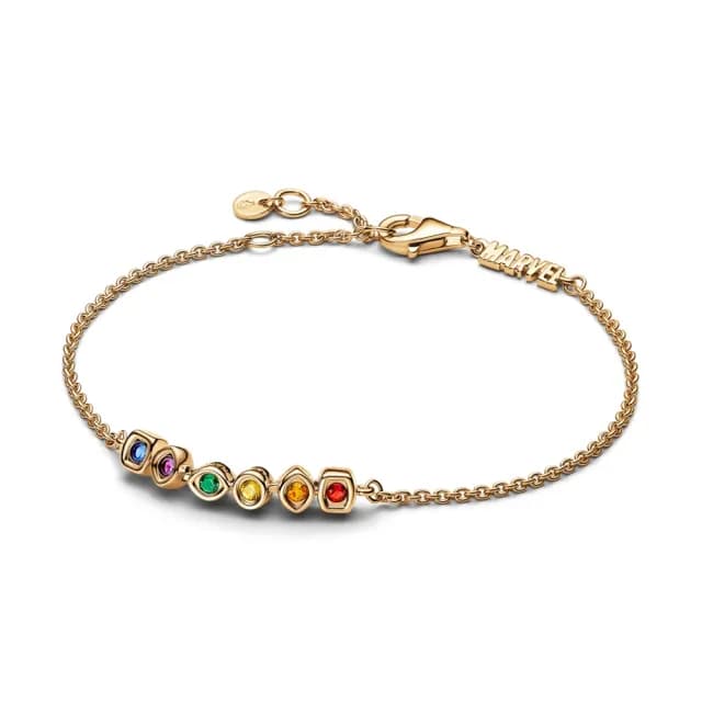 【Pandora官方直營】Marvel《復仇者聯盟》 無限寶石造型手鏈-絕版品