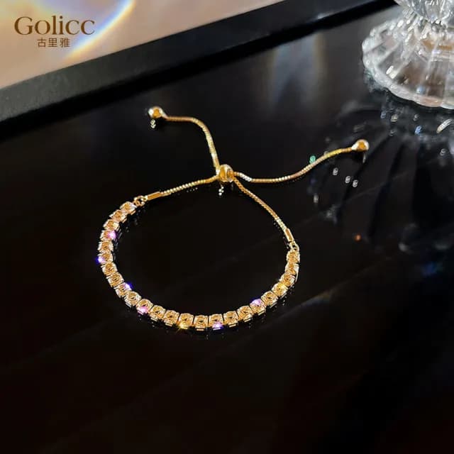 【Gulicc】手鍊 韓國 輕奢 滿鑽(雙11 聖誕節 生日 手環 手繩 首飾 飾品 禮物)