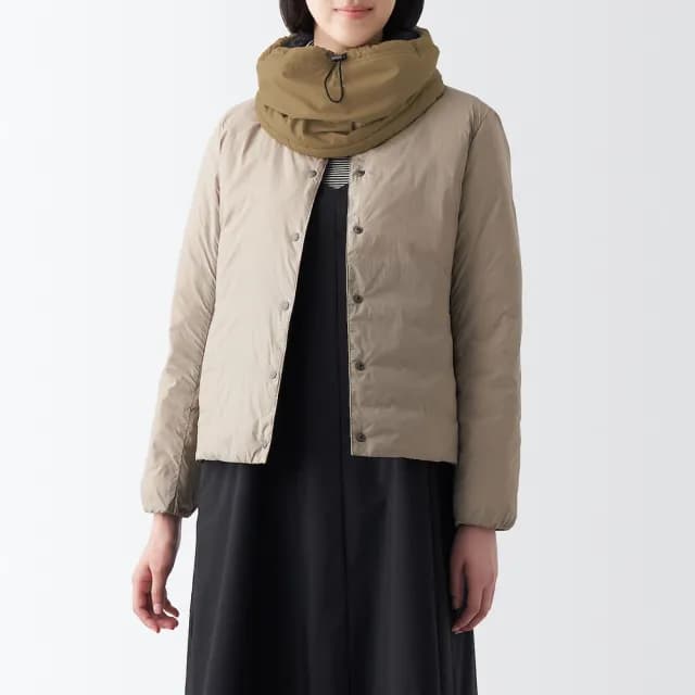 【MUJI 無印良品】撥水加工內絨毛保暖領圍(共3色)