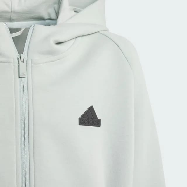 【adidas 愛迪達】Z.N.E. AEROREADY 連帽外套 吸濕排汗 童裝 IK5717