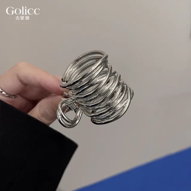 【Gulicc】髮夾 韓國 高馬尾 固定 神器(雙11 聖誕節 生日 髮飾 頭飾 鯊魚夾 抓夾 禮物)