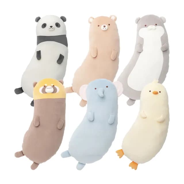 【萌布朗】森林彎彎抱枕《六種款式》可愛造型抱枕(靠枕/側睡枕/月亮枕/靠墊/交換禮物/聖誕禮物)