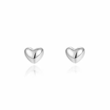 【City Diamond 引雅】日本鉑金愛心造型單顆針式耳環(東京Yuki系列)