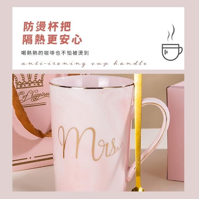 【陶藝良品】質感陶瓷馬克杯-毛巾熊禮盒組(附勺 咖啡杯 早餐杯 水杯 下午茶 辦公室 居家 禮物 情人節)