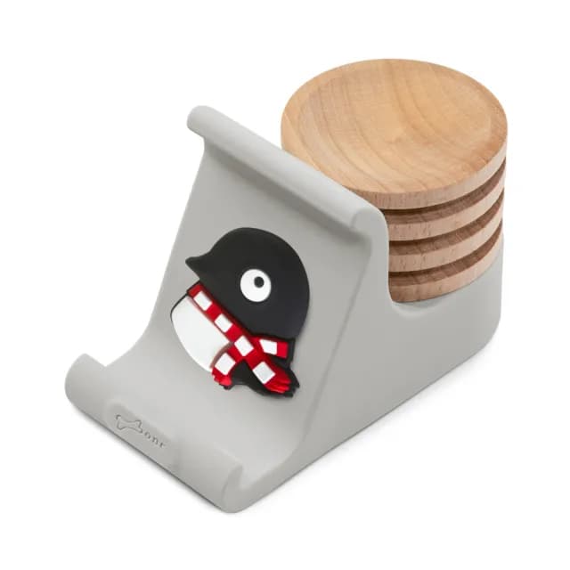 【Bone 蹦克】逗扣手機架擴香台 企鵝/鴨子/貓咪/麋鹿/貓頭鷹(香氛小幫手 香氛 精油 療癒小物 2024送禮推薦