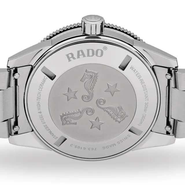 【Rado 雷達表】庫克船長300米自動機械腕錶 R02送禮推薦(R32105313)