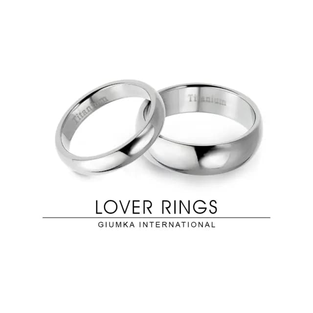 【GIUMKA】純鈦情侶戒指．開運尾戒．情人節禮物(銀色)