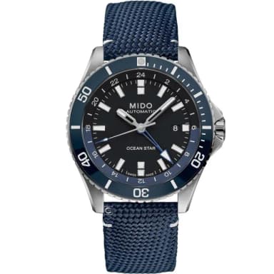 【MIDO 美度 官方授權】Ocean Star 海洋之星 GMT雙時區 200米潛水機械錶(M0266291705100)