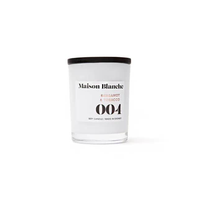 【Maison Blanche】佛手柑＆菸草 Bergamot & Tobacco 60g 香氛蠟燭
