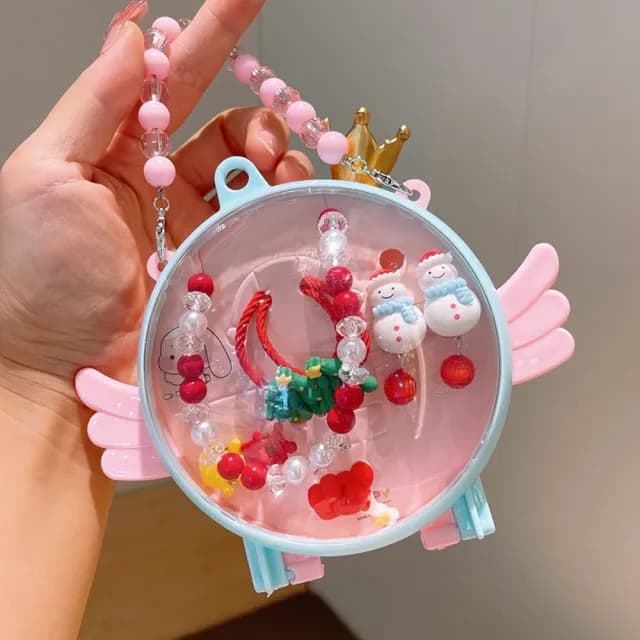【Emi 艾迷】兒童 小女孩 甜美髮飾 髮箍(春節禮盒 生日禮物 女童髮飾 禮盒)