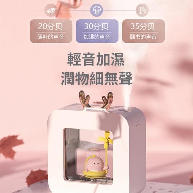 【YOLU】萌寵精油香氛霧化噴霧水氧機 床頭氛圍燈 加濕補水儀 空氣清淨機(香薰機 加濕器 香氛機 交換禮物)