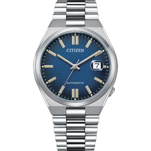 【CITIZEN 星辰】漸層海洋藍 青春撞色機械錶 禮物 送禮 推薦(NJ0151-88L)