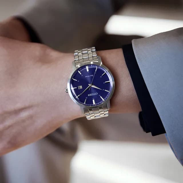 【CITIZEN 星辰】光動能簡約手錶 禮物 送禮 推薦(BM7461-85L)