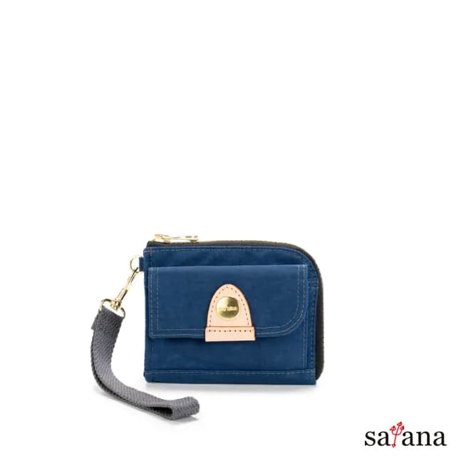 【satana】速達★Soldier 趣遊多隔層零錢包/卡片包/鑰匙包/萬用包(海軍藍色)