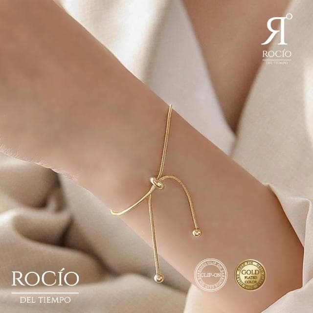 【ROCiO】輕奢設計款手鍊｜女士手鏈可調整手圍大小 附禮盒包裝(母親節閨蜜生日情人節女友禮物)