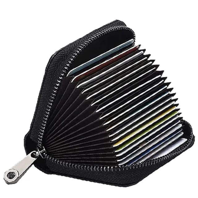 【AHOYE】20卡皮革票卡夾(零錢包 證件夾 信用卡夾 名片夾)