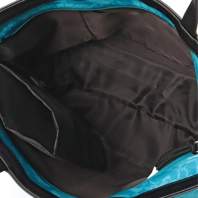 【Munsingwear】母親節禮物 官方直營 企鵝牌 女款寶藍色超好裝質感印花保冷袋 MLRE0A55