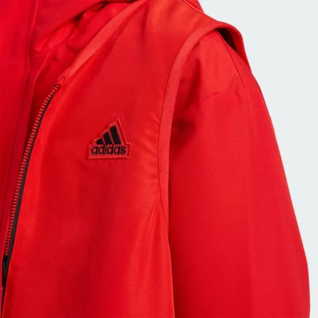 【adidas 愛迪達】運動外套 童裝 IT4054