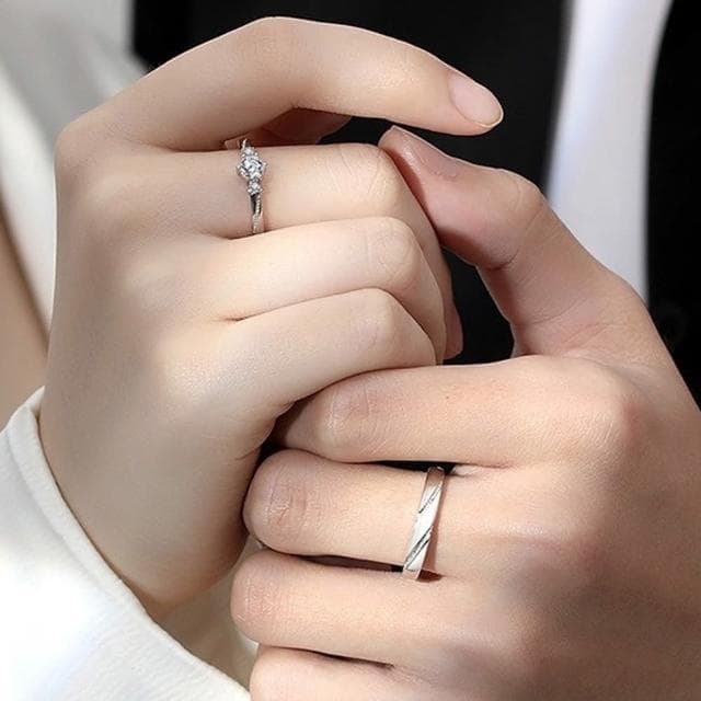 【KT DADA】母親節禮物 情侶對戒 結婚戒指 戒指 純銀戒指 鑽石戒指 求婚戒指 對戒 指環 紀念禮物 情侶戒指