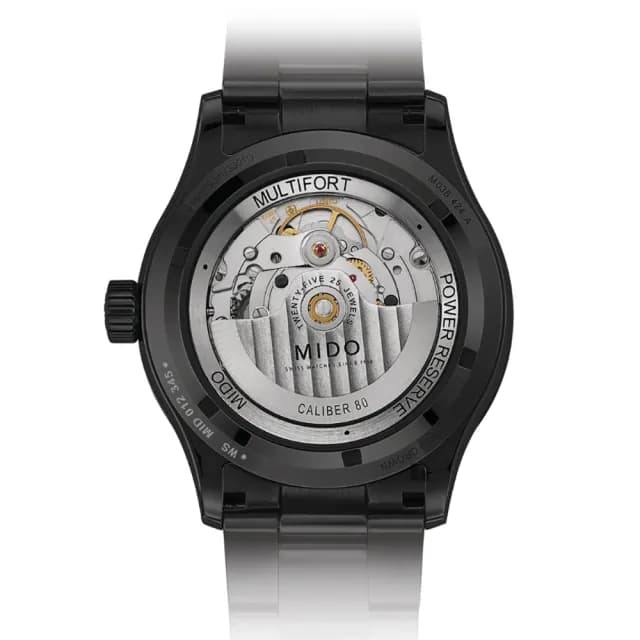 【MIDO 美度】官方授權 Multifort 動力儲存機械錶-42mm 手錶 送禮 推薦(M0384243306100)