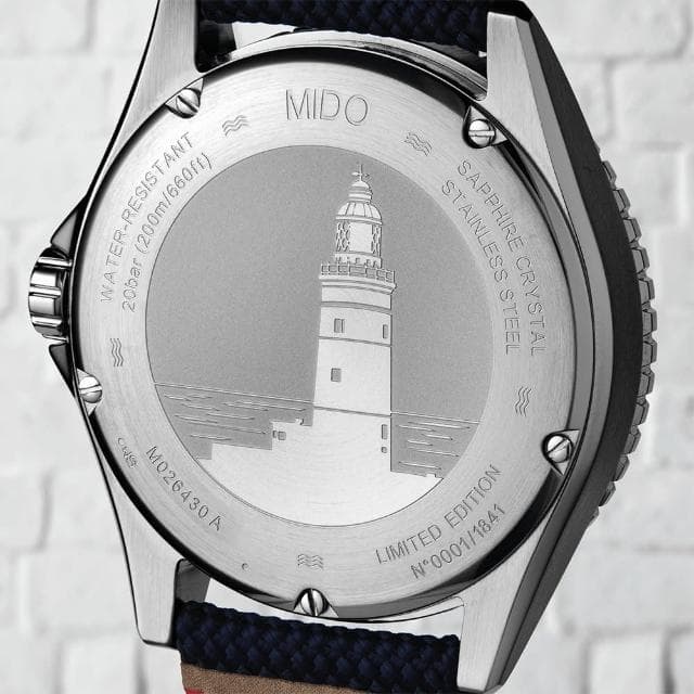 【MIDO 美度】官方授權 建築20週年限量 Ocean Star 海洋之星系列機械錶 母親節 禮物 送禮(M0264301704101)