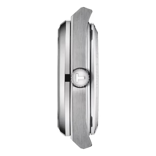 【TISSOT 天梭 官方授權】PRX系列 70年代復刻機械女錶-藍/35mm 手錶 送禮 推薦(T1372071104100)