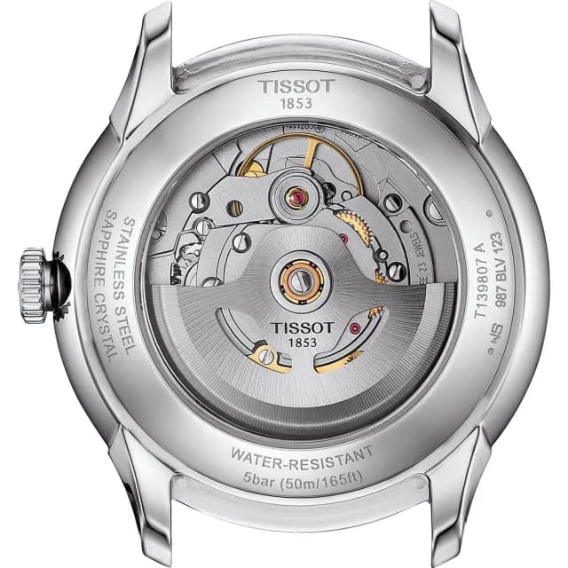 【TISSOT 天梭 官方授權】杜魯爾動力80小時機械對錶 情侶手錶 禮物 推薦(T1398071103100+T1392071103100)
