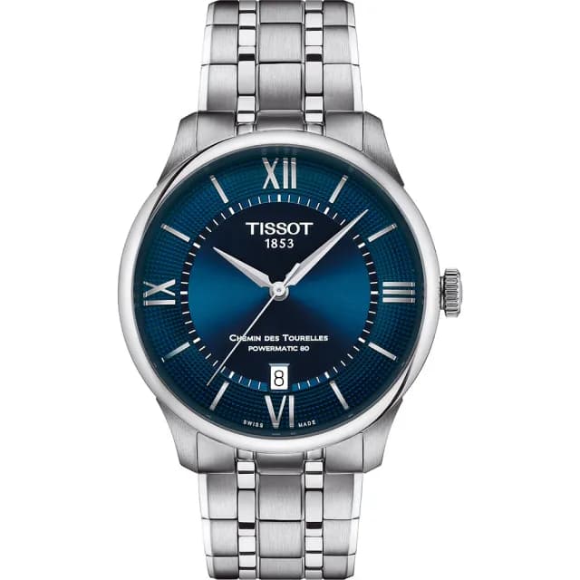 【TISSOT 天梭 官方授權】杜魯爾動力80小時機械對錶 情侶手錶 禮物 推薦(T1398071104800+T1392071104800)