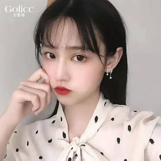 【Golicc】耳環 貓咪(99購物限定 生日 飾品 耳釘 耳飾 耳墜 禮物)