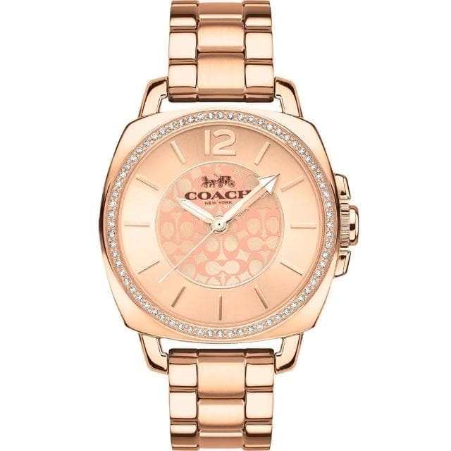 【COACH】送禮推薦 方圓C字水晶女錶-34mm 母親節 送禮 禮物(CO14503142)