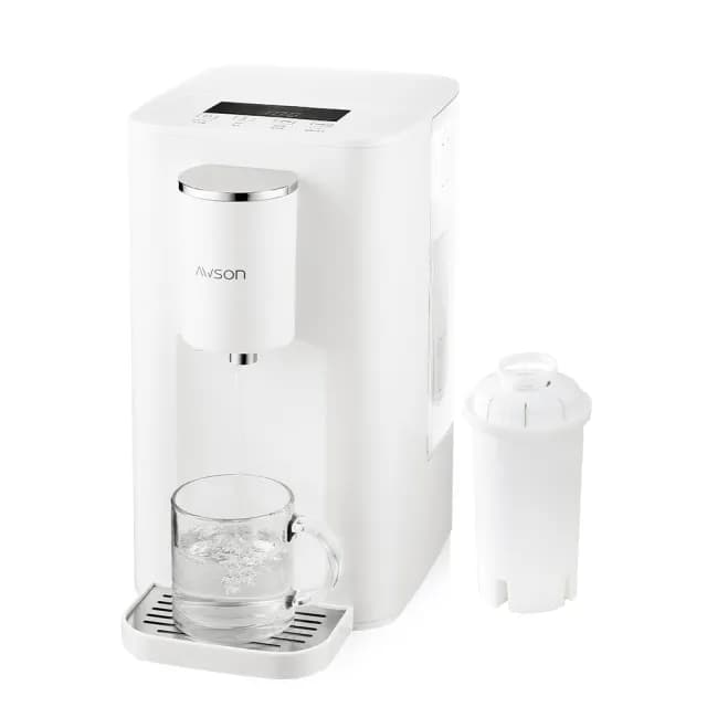 【日本AWSON歐森】2.9L免安裝瞬熱開飲機/瞬熱機/瞬熱飲水機/ASW-K2901(虹吸式出水/濾心共1入)