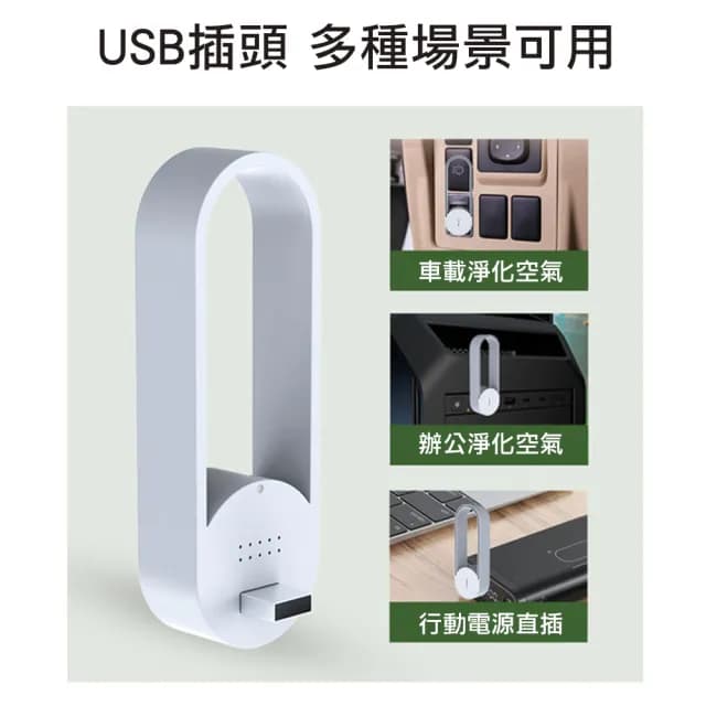 【CS22】USB負離子空氣家用衛生間除臭便攜淨化器(除臭 空氣淨化)