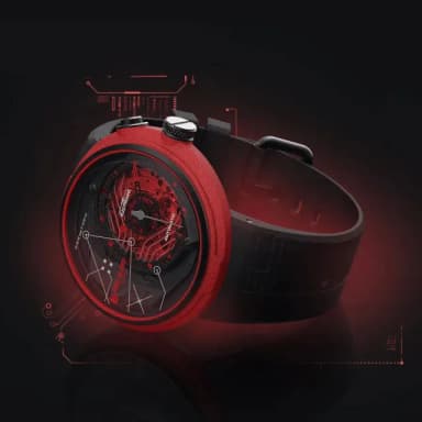 【THE ELECTRICIANZ】發電機 The Red ARERT 發光錶 機械錶 手錶 男錶 指針錶 畢業禮物(ZZ-D1C 03-CRD)