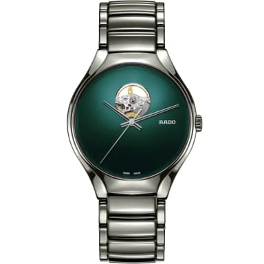 【Rado 雷達表 官方授權】True 真系列 高科技陶瓷自動機械錶-40mm R03推薦 送禮 禮物 推薦(R27108322)