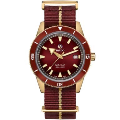 【Rado 雷達表 官方授權】庫克船長青銅自動機械錶-42mm R03推薦 送禮 禮物 推薦(R32504407)
