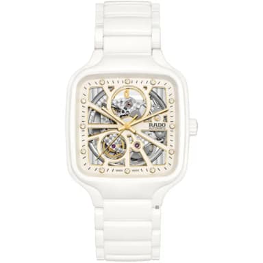 【Rado 雷達表 官方授權】True真我系列方形開芯自動機械錶-38mm R03推薦 送禮 禮物 推薦(R27073702)