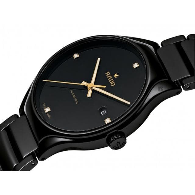 【Rado 雷達表 官方授權】True真我系列鑽石自動機械錶-40mm R03推薦 送禮 禮物 推薦(R27056712)