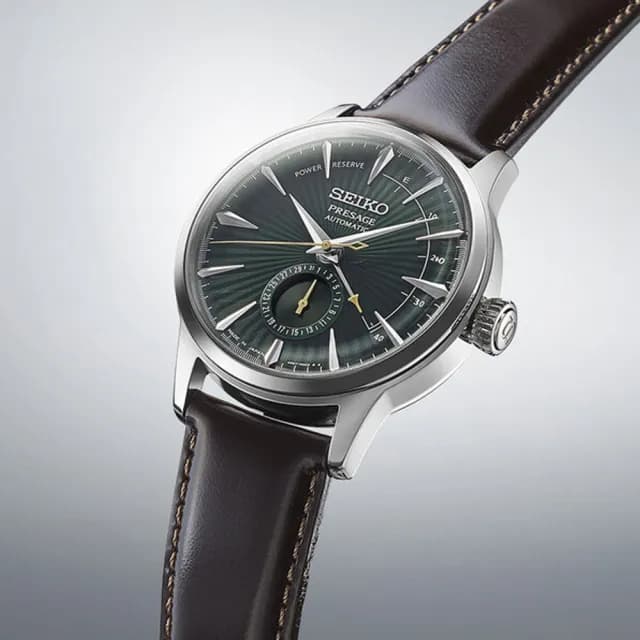 【SEIKO 精工】PRESAGE 調酒系列 動力儲存顯示 機械腕錶 畢業禮物 送禮 推薦(SSA459J1/4R57-00E0U)