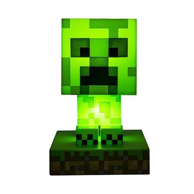 【Paladone UK】Minecraft麥塊 苦力怕造型燈 小夜燈 ICON系列(麥塊 造型夜燈 送禮 生日禮物)