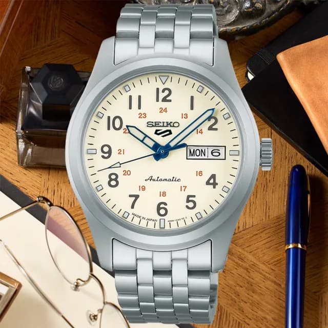 【SEIKO 精工】5 Sports系列 製錶110週年 限量 機械腕錶 父親節 禮物  送禮 推薦(SRPK41K1/4R36-15L0S)