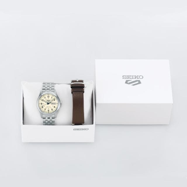 【SEIKO 精工】5 Sports系列 製錶110週年 限量 機械腕錶 母親節 禮物 推薦(SRPK41K1/4R36-15L0S)