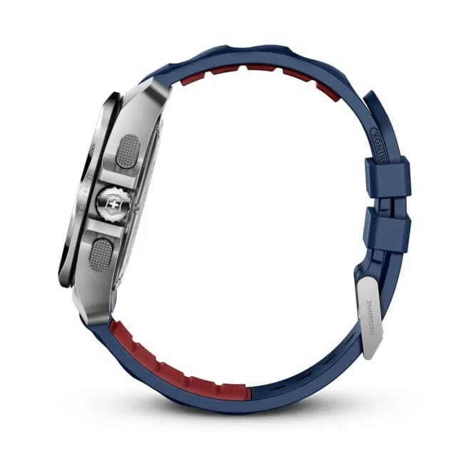 【VICTORINOX 瑞士維氏】I.N.O.X. Chrono 幾何設計 經典計時腕錶 七夕 情人節 送禮 推薦(VISA-241984)