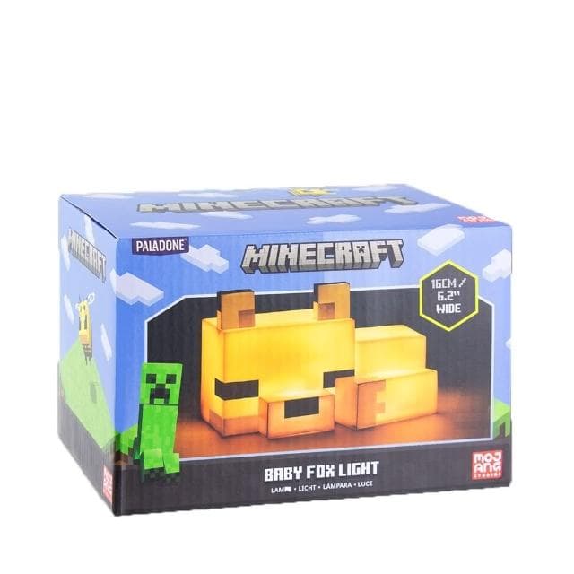 【Paladone UK】Minecraft麥塊 狐狸造型燈 小夜燈(麥塊 造型夜燈 送禮 生日禮物)