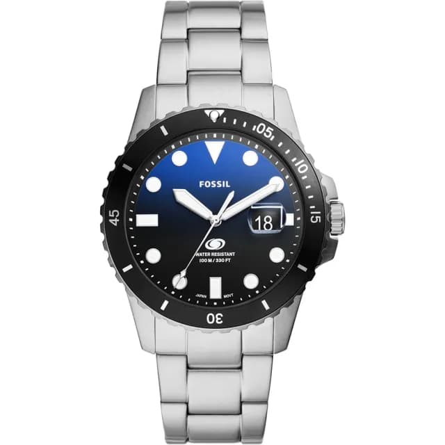 【FOSSIL】Blue Dive 潛水風格手錶-42mm 禮物 送禮 推薦(FS6038)