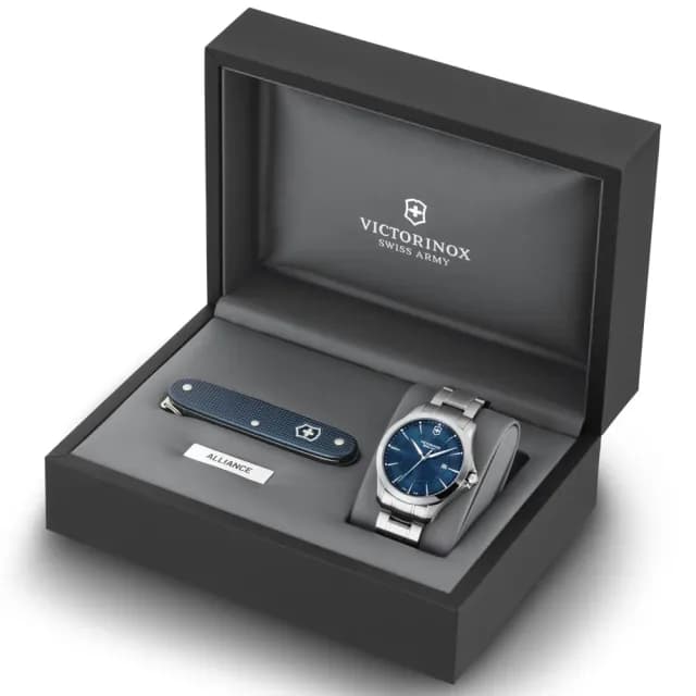 【VICTORINOX 瑞士維氏】Alliance 簡約永恆時尚腕錶 畢業禮物 送禮 推薦(VISA-241910.1)