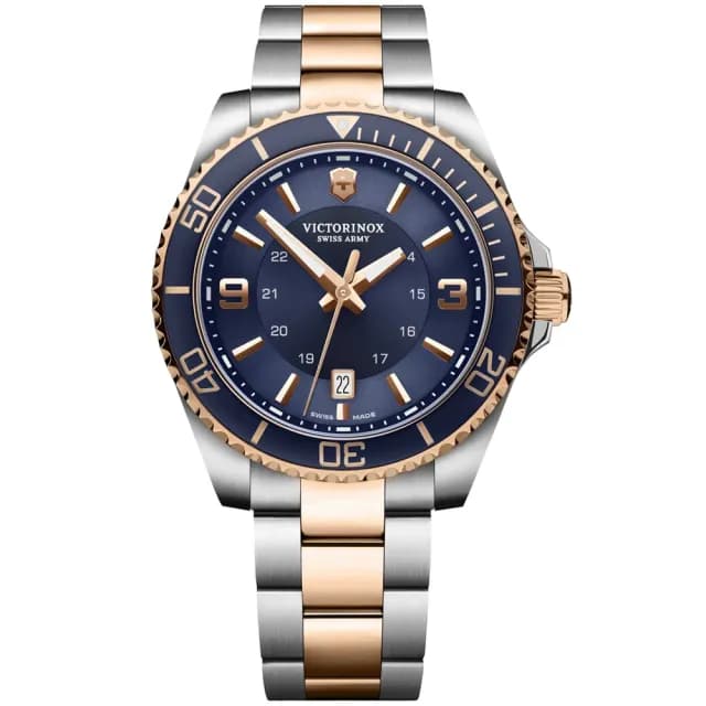 【VICTORINOX 瑞士維氏】Maverick 經典時尚石英腕錶 畢業禮物 送禮 推薦(VISA-241950)