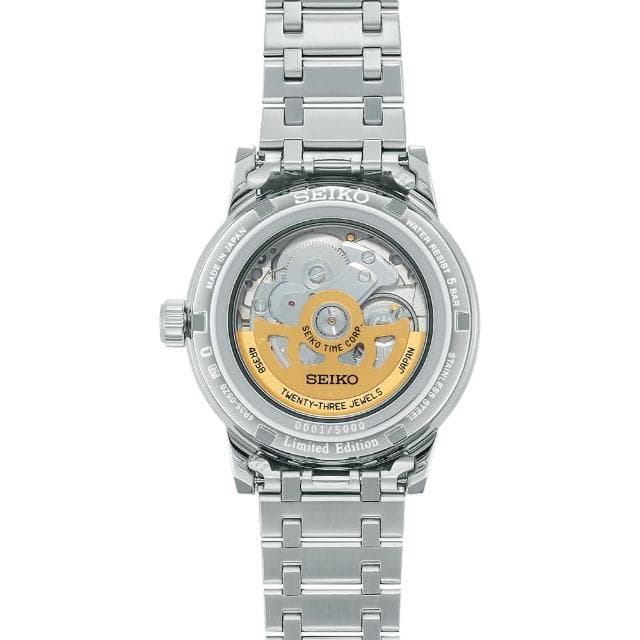 【SEIKO 精工】PRESAGE系列 60週年 復古風 機械腕錶 母親節 禮物 推薦(SRPK61J1/4R35-05Z0S)