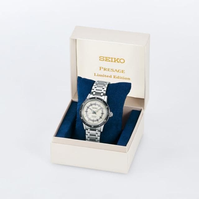 【SEIKO 精工】PRESAGE系列  60週年紀念 限量機械腕錶 母親節 禮物 推薦(SRPK61J1/4R35-05Z0S)