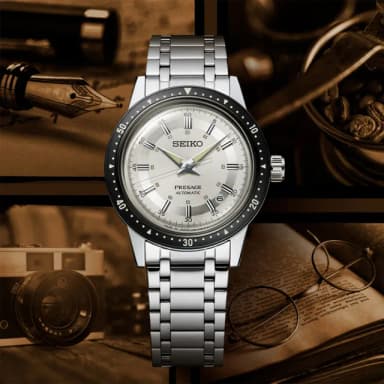 【SEIKO 精工】Presage Style60’s系列 60週年紀念限量機械錶 母親節 禮物 送禮(SRPK61J1/4R35-05Z0S)
